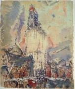 Marin, John Woolworth Building oil painting picture wholesale